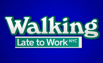 Walking-late-to-work-logo