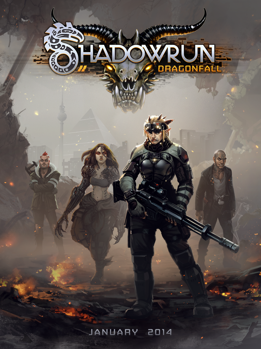 Shadowrun Returns: Анонсировано расширение Shadowrun: Dragonfall, время  выхода, арт Первый арт Shadowrun: Dragonfall