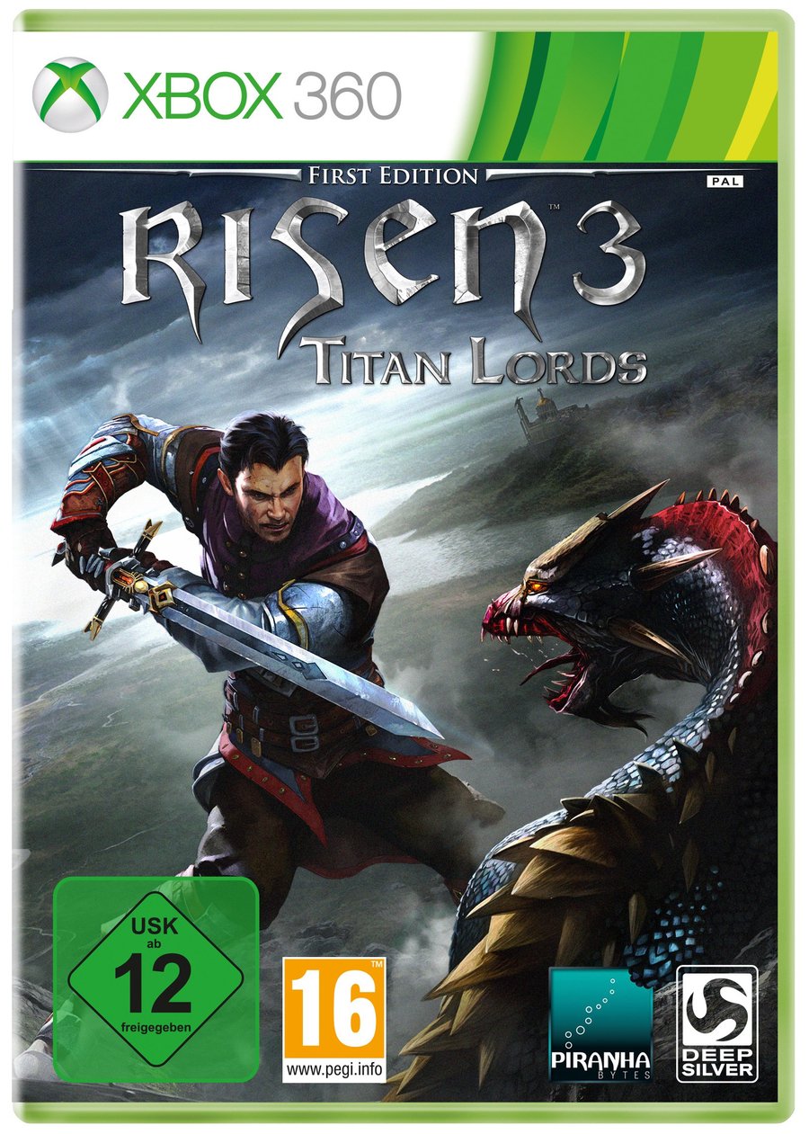 Risen 3: Titan Lords : Бокс-арты Risen 3: Titan Lords First Edition Бокс-арт  Risen 3: Titan Lords