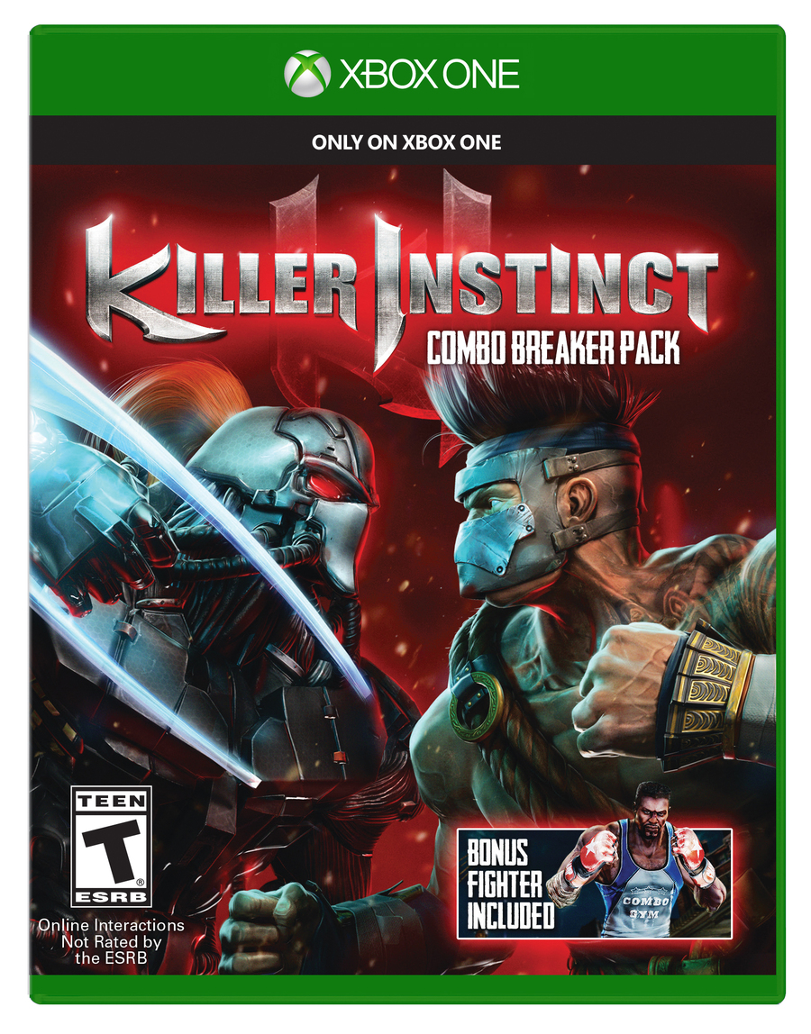 Killer Instinct : Состав издания Killer Instinct: Combo Breaker Pack,  бокс-арт Бокс-арт Killer Instinct: Combo Breaker Pack