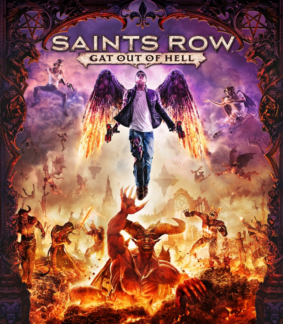 Saints Row 4 : Трейлер и скриншоты Saints Row: Gat Out of Hell, анонс Saints  Row 4 для PS4 и Xbox One Арт Saints Row: Gat Out of Hell