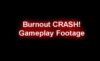 Геймплейное видео Burnout Crash