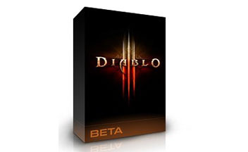 Логотип Diablo 3 с надписью BETA