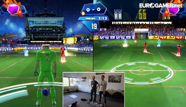 Геймплей Kinect Sports Rivals - футбол