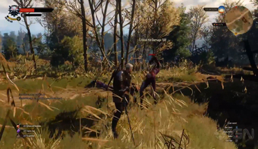 Геймплей The Witcher 3: Wild Hunt - охота на монстров