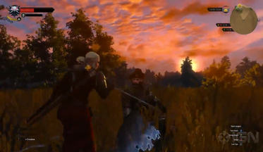 Геймплей The Witcher 3: Wild Hunt - прокачанный ведьмак
