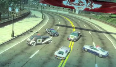 Машины полицейских в Burnout Paradise Cops and Robbers