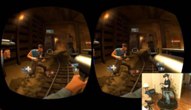 Видео: виртуальная реальность из связки Oculus Rift и беговой дорожки