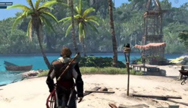 Видео геймплея Assassin's Creed 4 Black Flag - местность и возможности (русские субтитры)