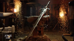 Видео воссоздания Большого меча Арториаса из Dark Souls