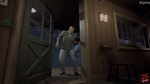 Видео Friday the 13th: The Game - локация и убийство дверью
