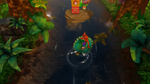 Геймплей Crash Bandicoot N. Sane Trilogy - уровень Upstream