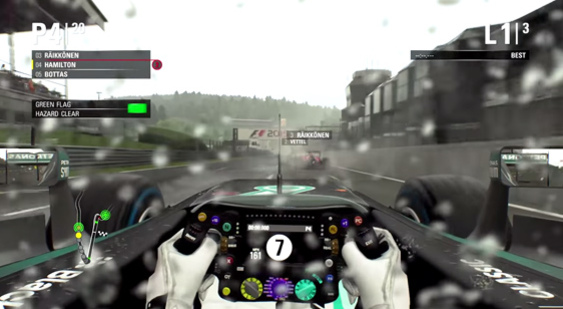 Геймплей F1 2015 - Spa Francorchamps