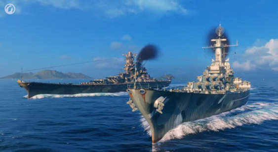 Видео World of Warships о флагах и камуфляжах