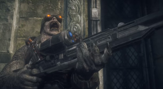 Видео о создании Gears of War: Ultimate Edition - локусты