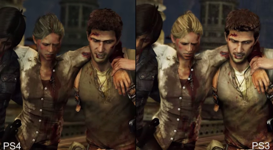 Видео сравнения Uncharted: The Nathan Drake Collection - PS4 vs PS3 - сюжетный трейлер