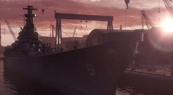 Трейлер World of Warships - выход в море