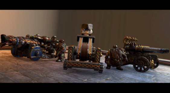 Видео Total War: Warhammer - артиллерия гномов (русские субтитры)