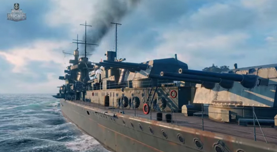 Трейлер World of Warships - немецкие крейсеры