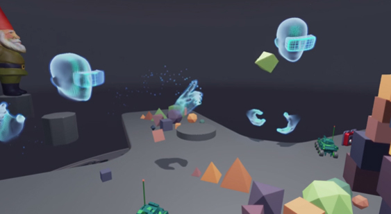 Трейлер техно-демки Toybox для Oculus Touch