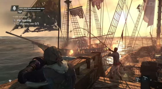 Видео Assassin's Creed 4 Black Flag - эволюция в открытом море