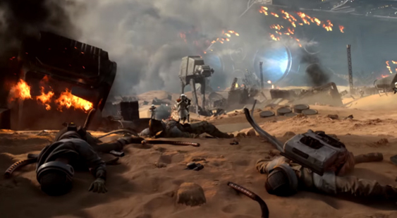 Тизер-трейлер Star Wars Battlefront - DLC Battle of Jakku
