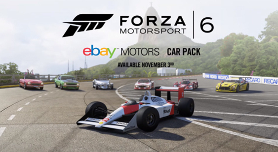 Трейлер Forza Motorsport 6 - набор eBay Motors Car Pack