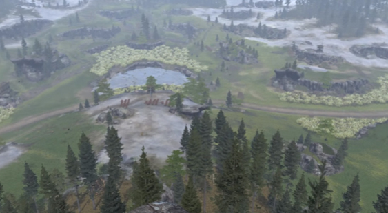 Видео Total War: Arena - карта Alpis Graia