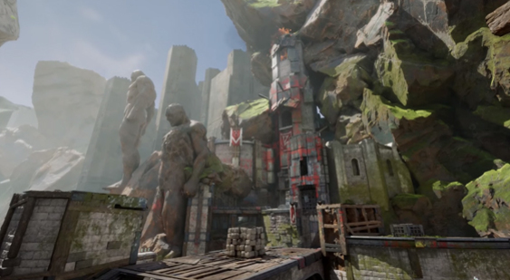 Видео создания Unreal Tournament - карта Titan Pass