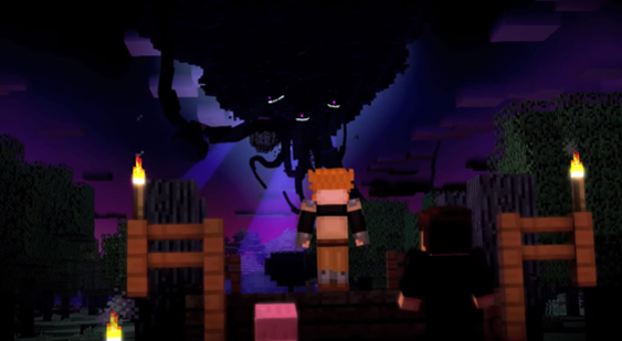 Релизный трейлер третьего эпизода Minecraft: Story Mode