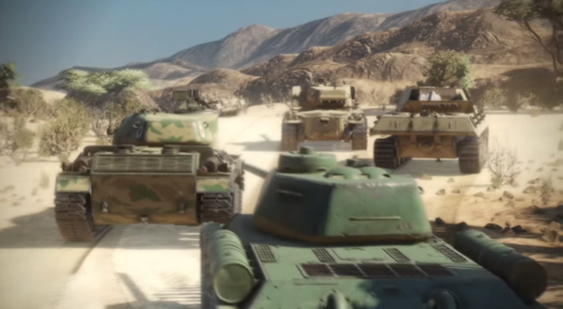 Трейлер World of Tanks - бета-выходные на PS4