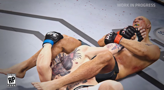 Видео EA Sports UFC 2 - захваты