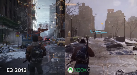 Видео Tom Clancy’s The Division - сравнение бета-версии с версией для E3 2013