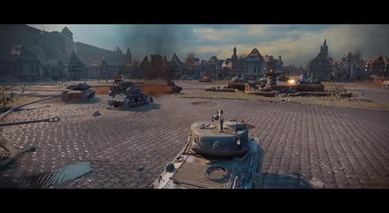 Трейлер World of Tanks - игра вышла на PS4