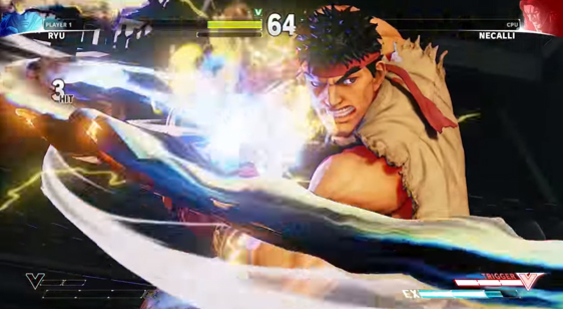 Видео Street Fighter 5 - Ryu