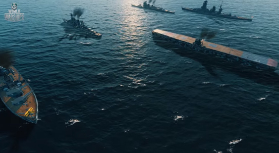 Трейлер World of Warships - командные бои