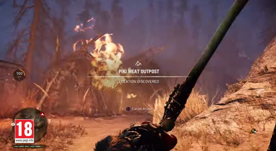 Видео Far Cry Primal - пожарная безопасность