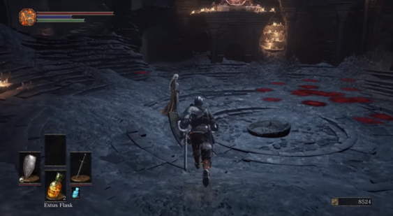 Видео Dark Souls 3 - локация Firelink Shrine