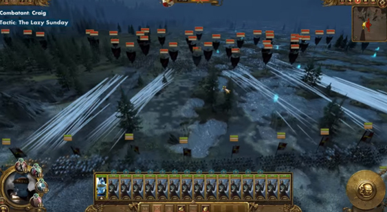 Геймплей Total War: Warhammer - нашествие зомби