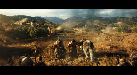 Видео фильма Warcraft - визуальные эффекты