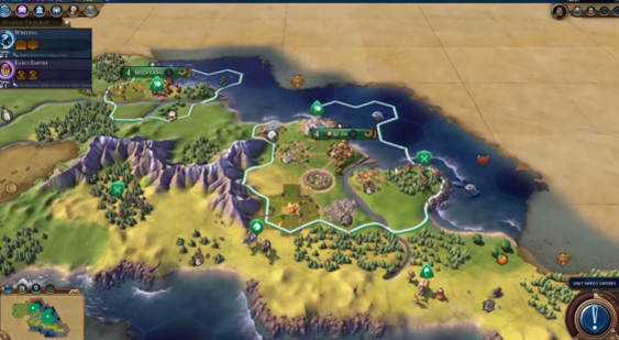 Первый геймплей Sid Meier’s Civilization 6