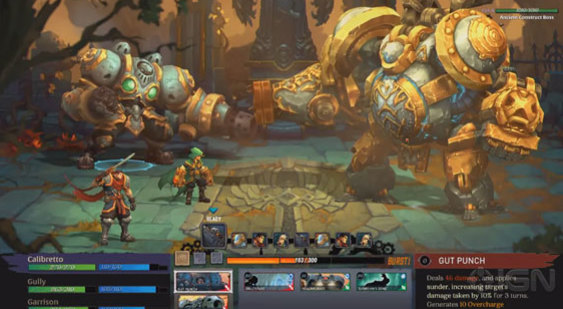 14 минут геймплея Battle Chasers: Nightwar - E3 2016