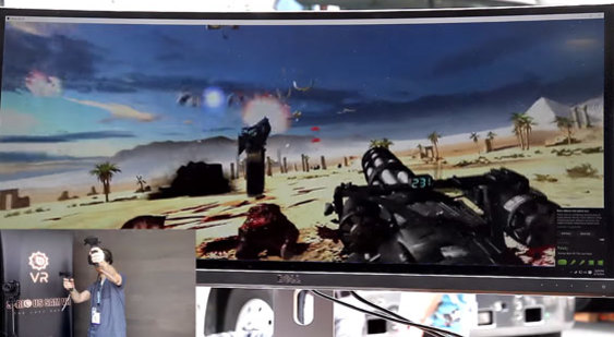 Геймплей Serious Sam VR: The Last Hope - E3 2016