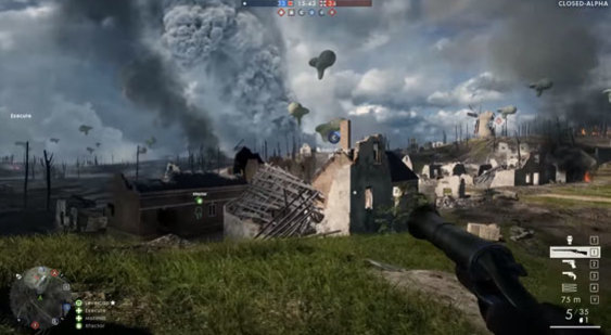 39 минут геймплея Battlefield 1 - закрытый альфа-тест