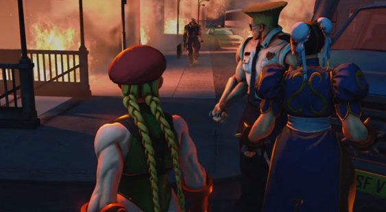 Трейлер к запуску сюжетного режима Street Fighter 5 - A Shadow Falls
