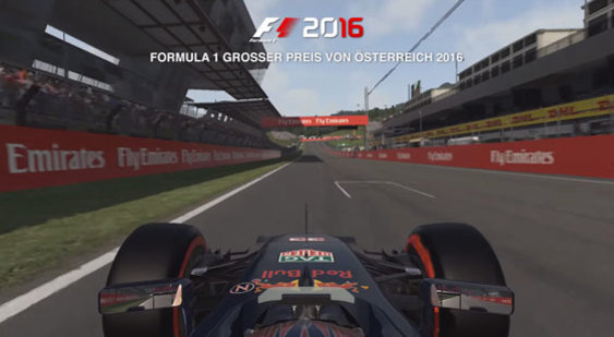 Геймплей F1 2016 - заезд по Red Bull Ring