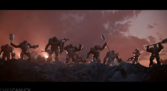 Видео Halo Wars 2 - кат-сцена от Blur Studio