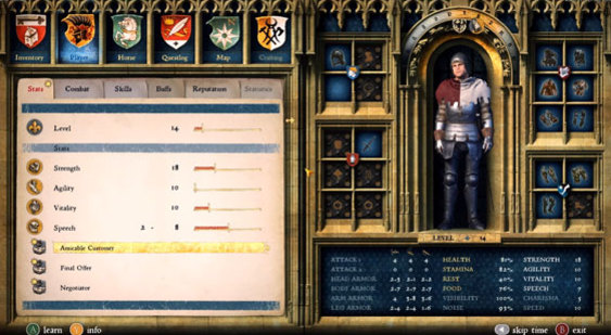 Видео Kingdom Come: Deliverance - системы RPG и брони
