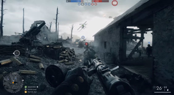 Видео Battlefield 1 - оружие