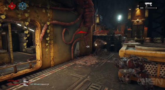 Видео Gears of War 4 - первый взгляд на карту Lift